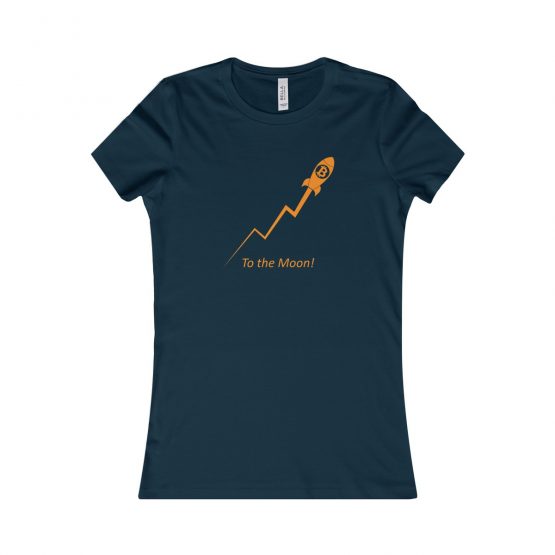 Bitcoin To the Moon! Women's T-Shirt