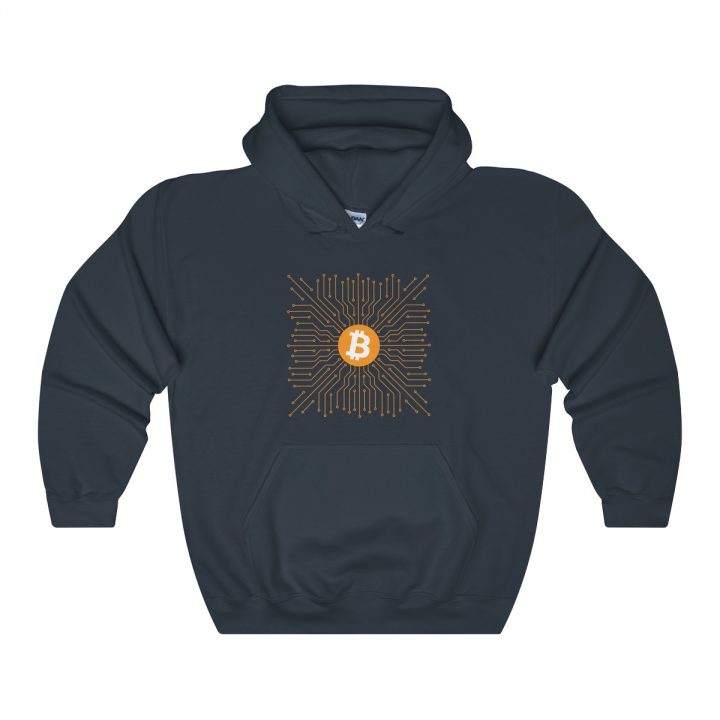 Bitcoin Unisex Hooded Sweatshirt