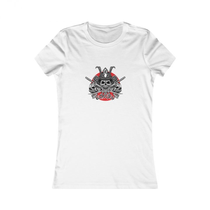 Women's T-Shirt Samurai Skull
