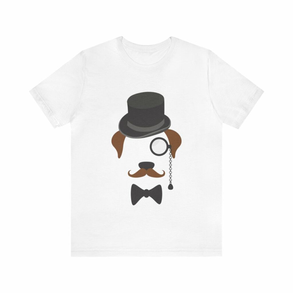 Unisex T-Shirt Gentleman Dog