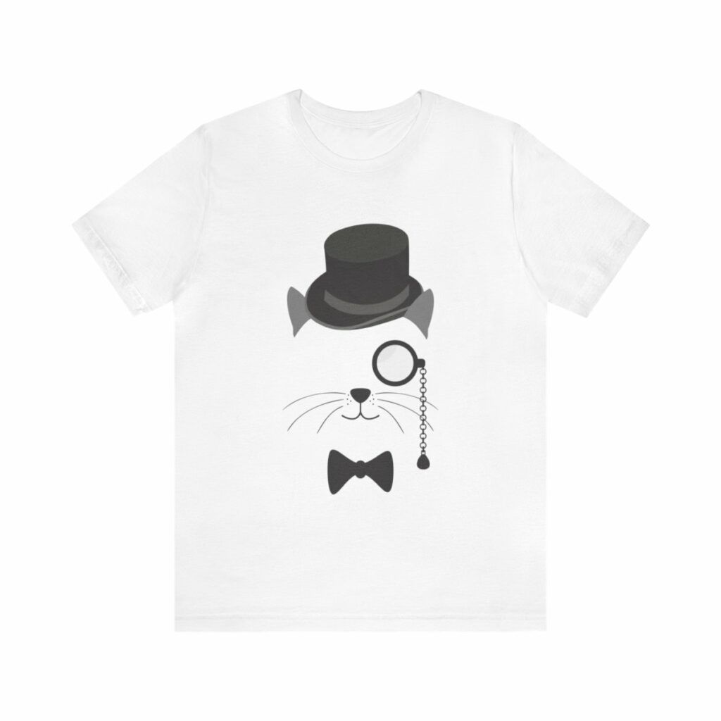 Unisex T-Shirt Gentleman Cat