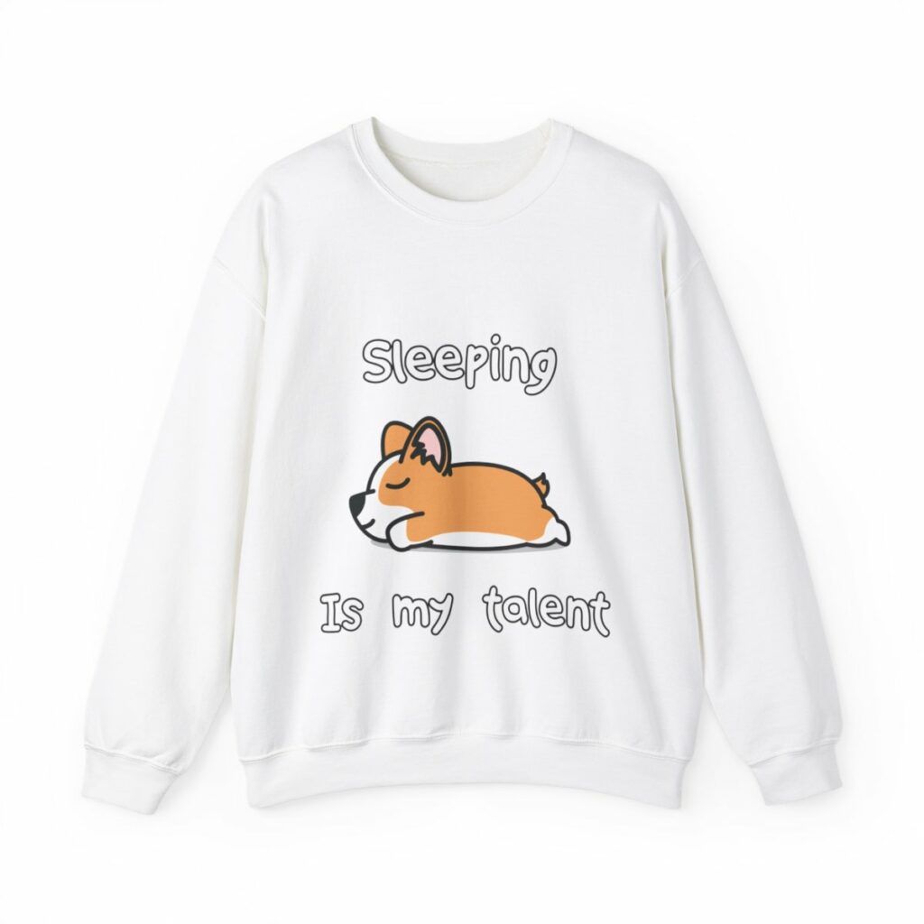 Unisex Crewneck Sweatshirt Sleeping is my talent