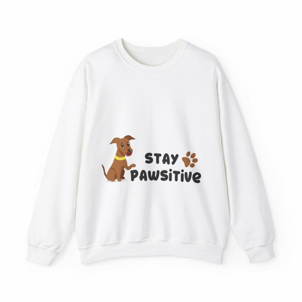 Unisex Crewneck Sweatshirt Stay Pawsitive