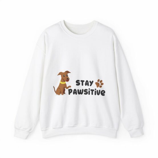 Unisex Crewneck Sweatshirt Stay Pawsitive